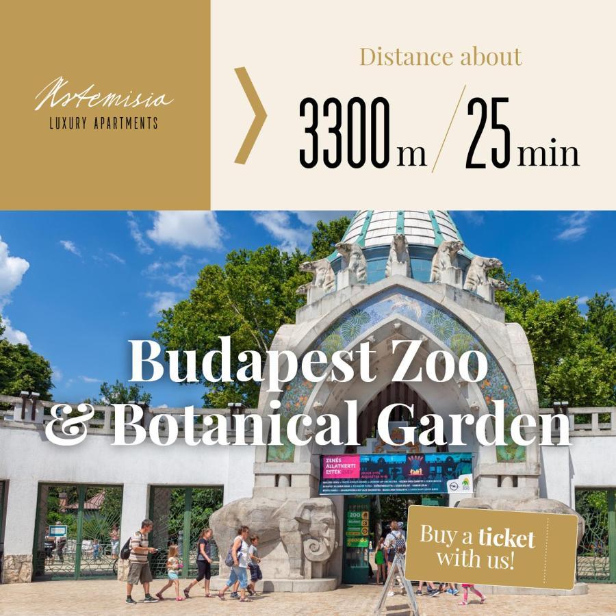 Artemisia Luxury Apartments Jardin Budapeste Exterior foto