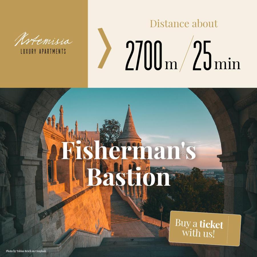 Artemisia Luxury Apartments Jardin Budapeste Exterior foto